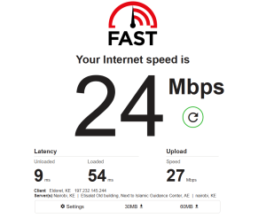 Internet Speed